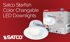 Satco-Starfish-Color-LED-Downlights